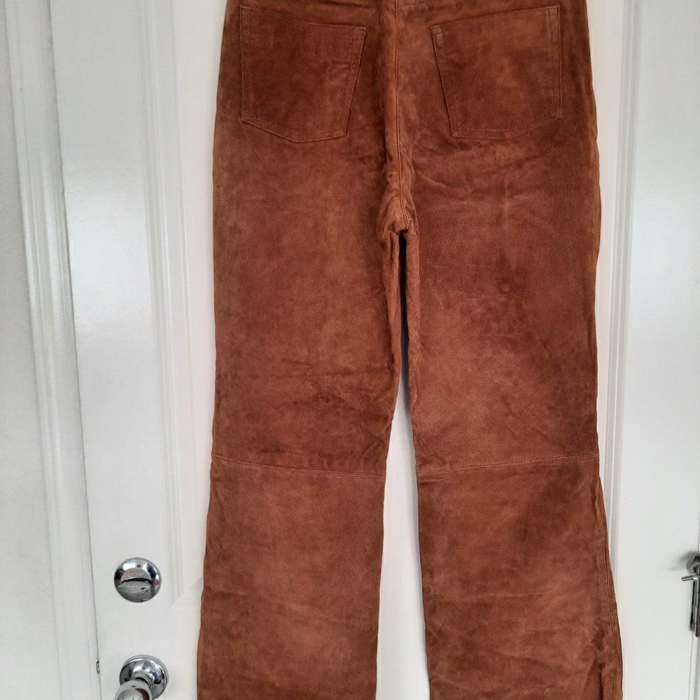 Wossimo suede pants size 12 - Picture 3 of 9